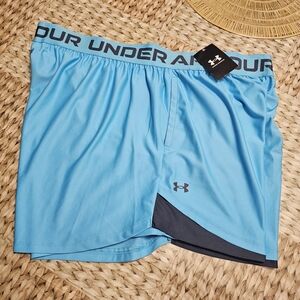 Under Armour Blue Athletic Shorts